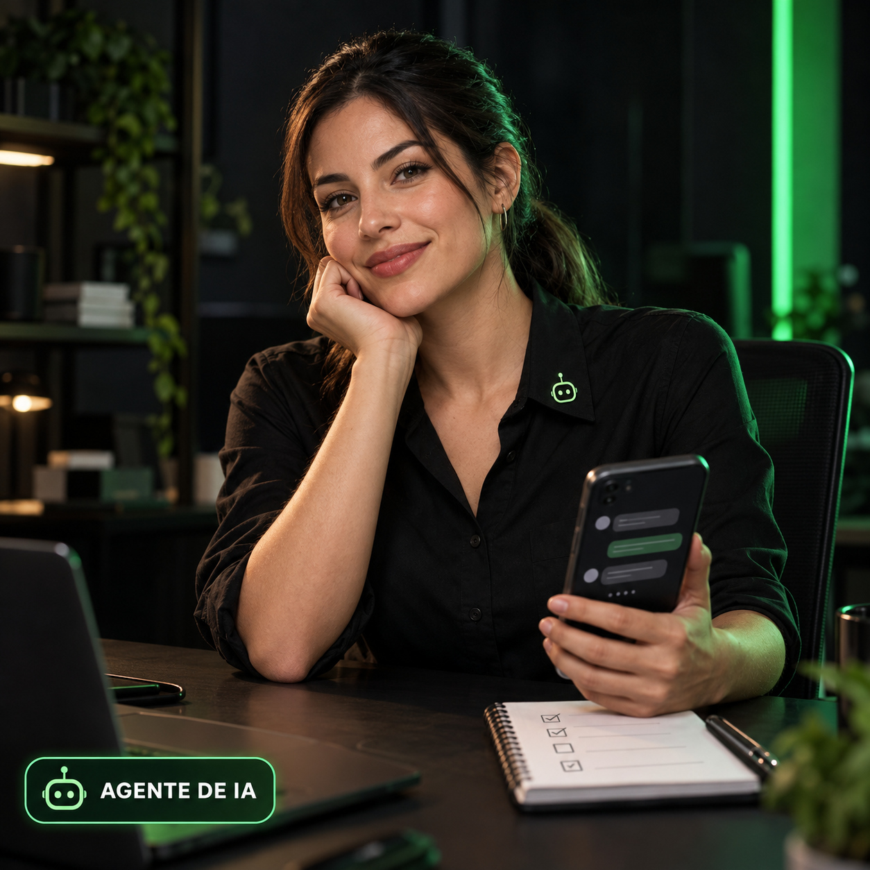 Vera, persona de agente de IA de Vendas.